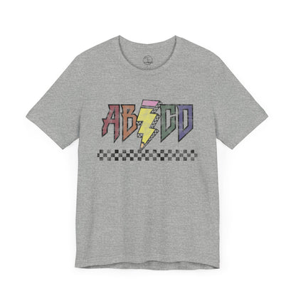 Edgy ABCD Educational Tee