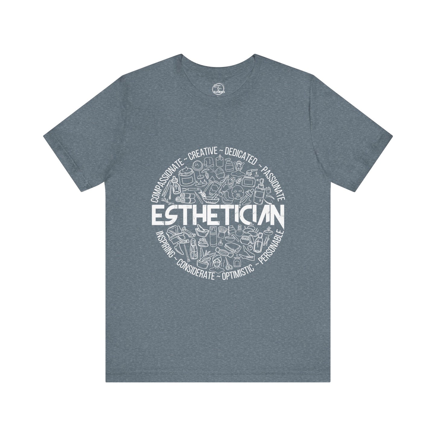 Edgy Esthetician Doodles Tee
