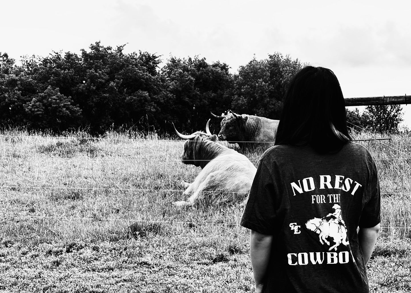 No Rest For The Cowboys Tee