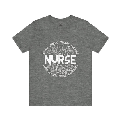 Edgy Nurse Doodles Tee