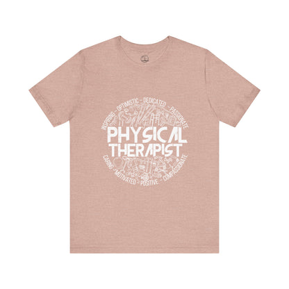 Edgy Physical Therapist Doodles Tee