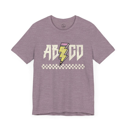 Edgy ABCD Educational Tee