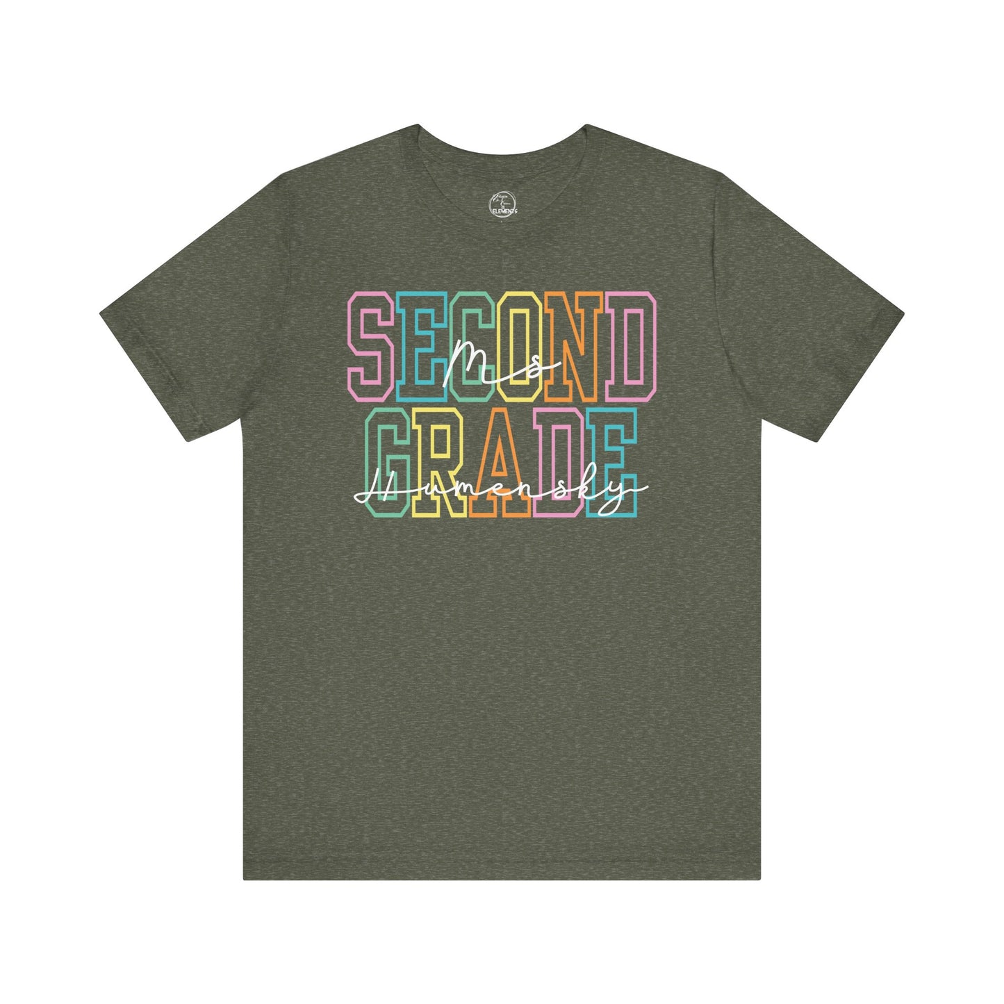 Personalized Second Grade Tees- Humensky