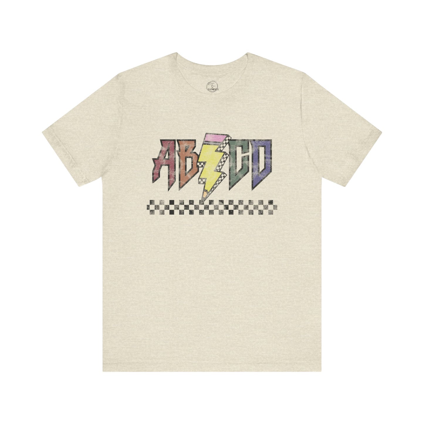 Edgy ABCD Educational Tee