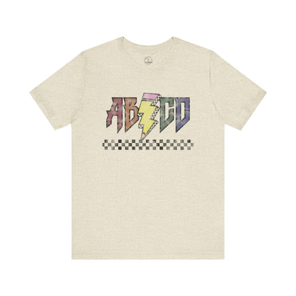 Edgy ABCD Educational Tee