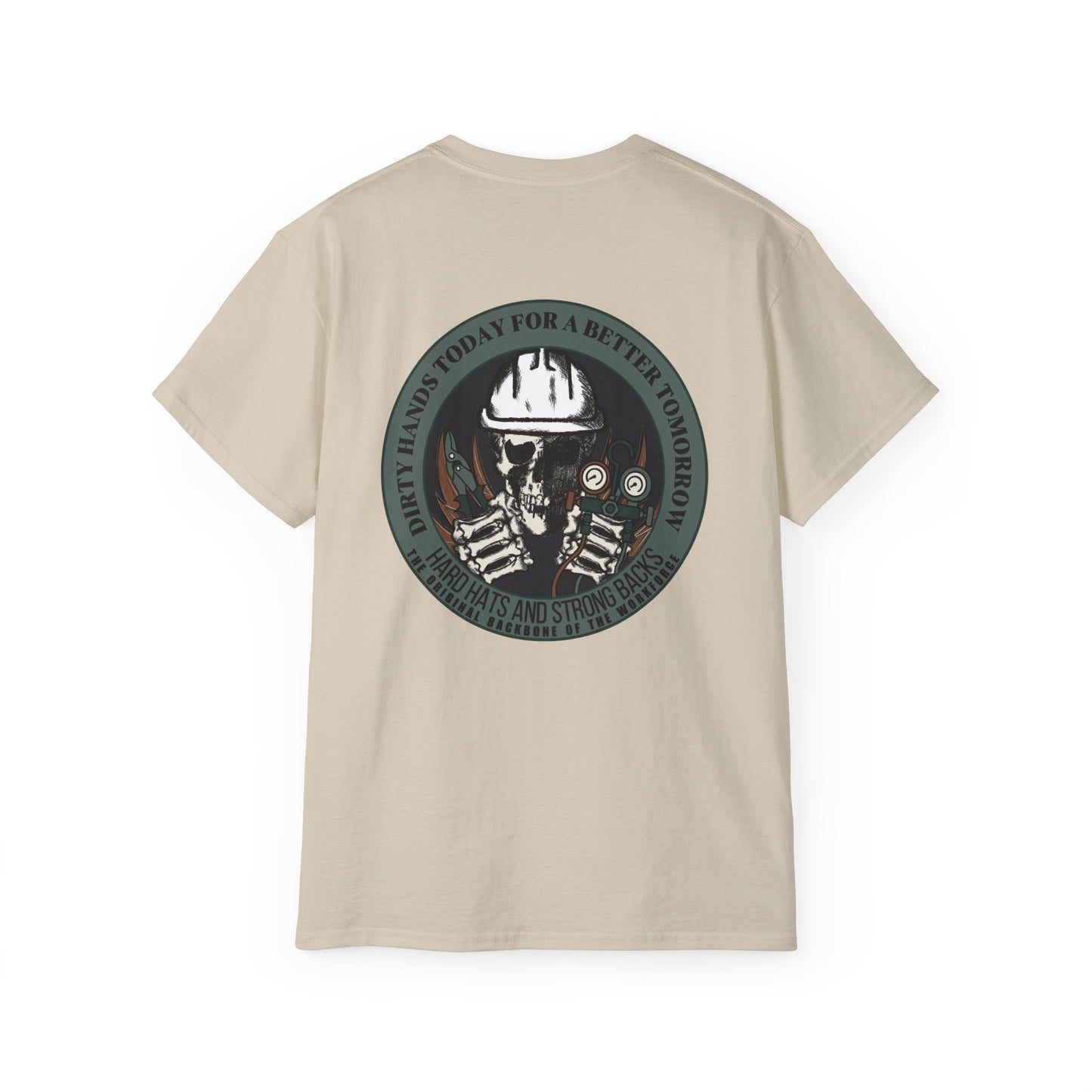 Dirty Hands Today For A Better Tomorrow Featuring HVAC Technicians Tee