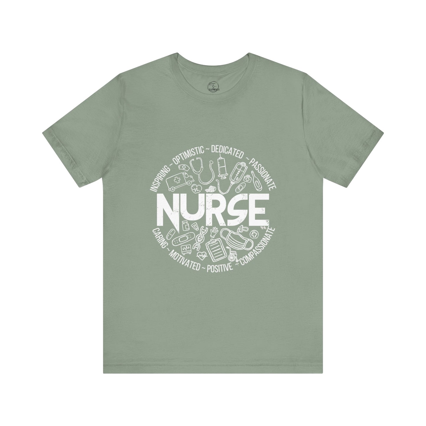Edgy Nurse Doodles Tee