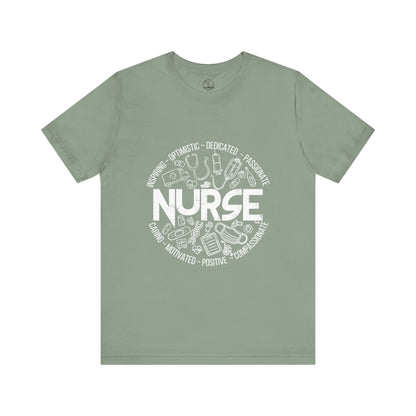 Edgy Nurse Doodles Tee
