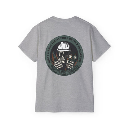 Dirty Hands Today For A Better Tomorrow Featuring HVAC Technicians Tee