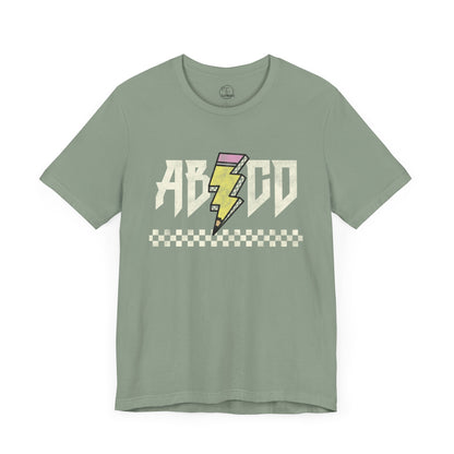 Edgy ABCD Educational Tee