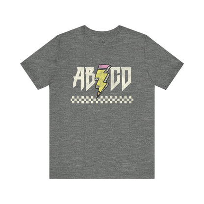 Edgy ABCD Educational Tee