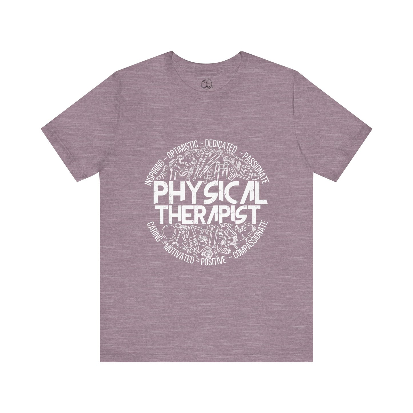 Edgy Physical Therapist Doodles Tee
