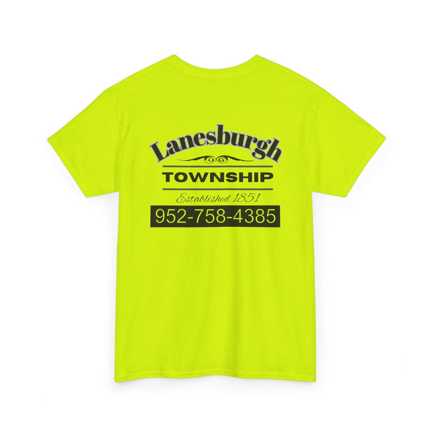 Lanesburgh Township Safety Green Tee