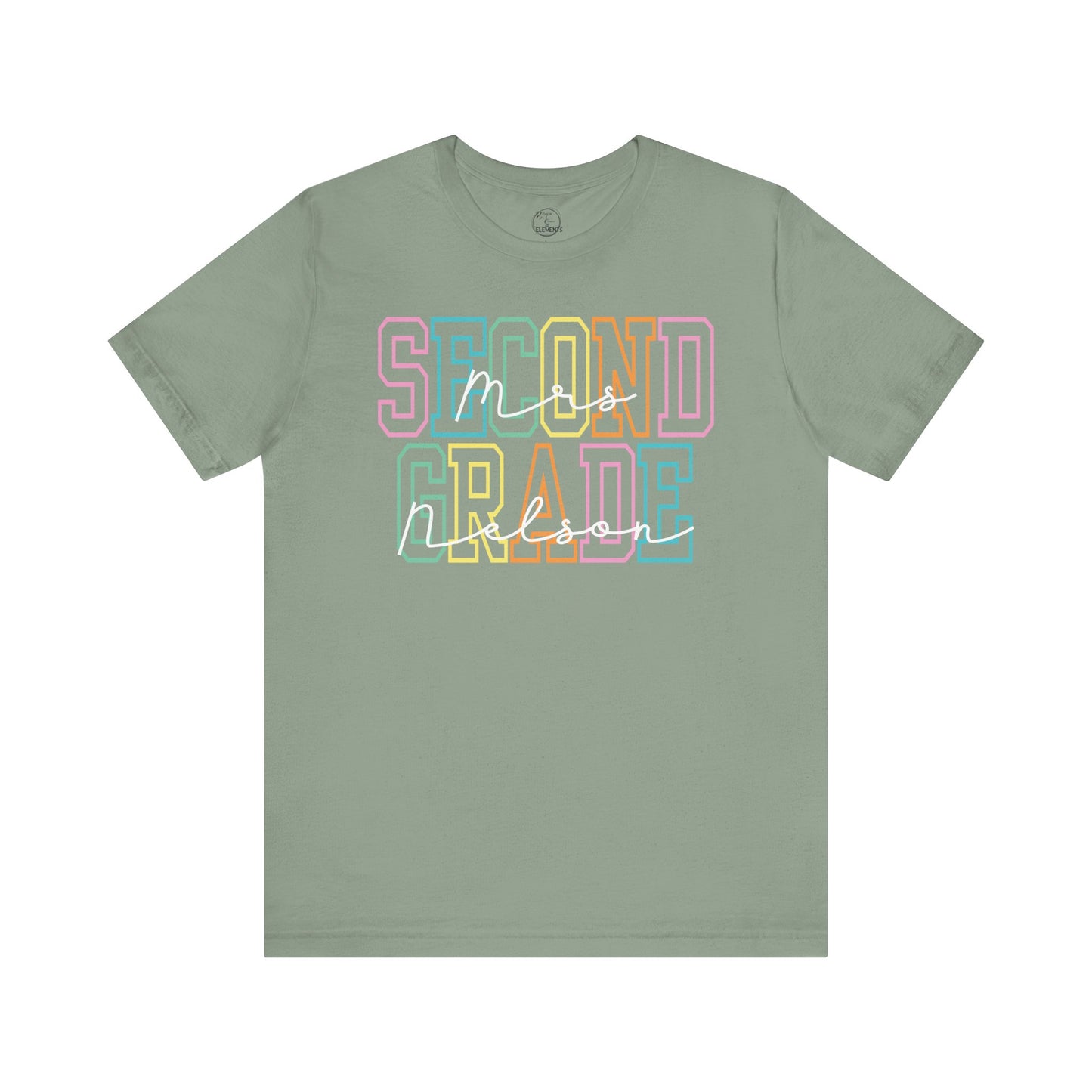 Personalized Second Grade Tees- Nelson