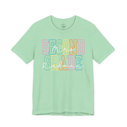 Personalized Second Grade Tees- Rahman