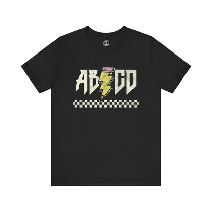 Edgy ABCD Educational Tee