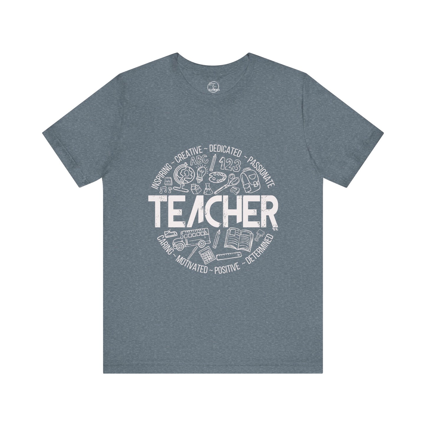 Edgy Teacher Doodles Tee