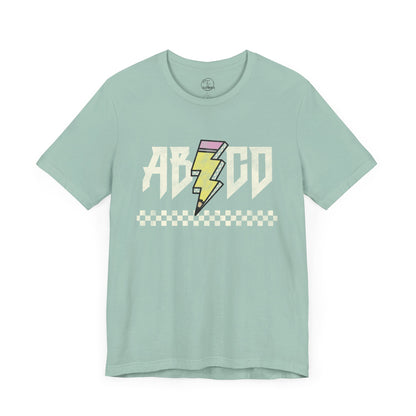 Edgy ABCD Educational Tee
