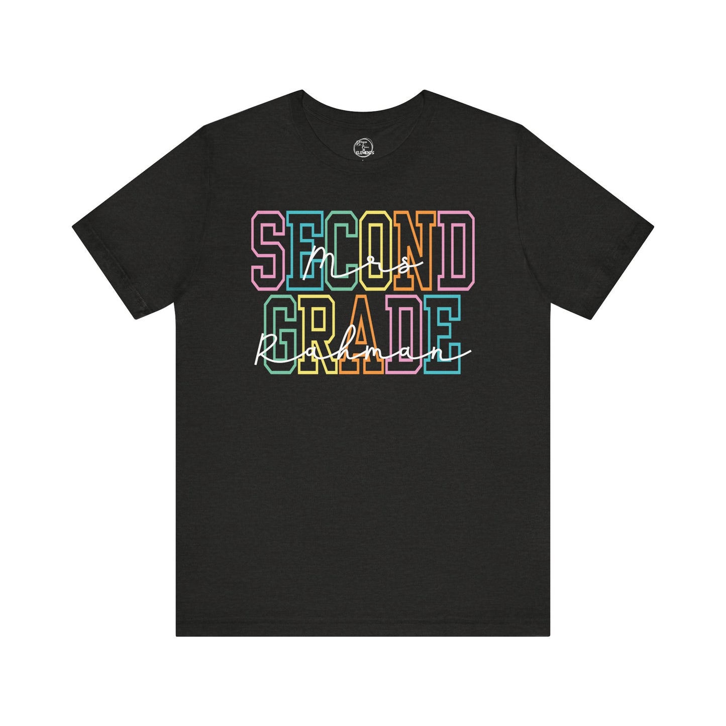 Personalized Second Grade Tees- Rahman