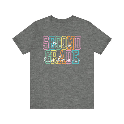 Personalized Second Grade Tees- Rahman