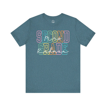 Personalized Second Grade Tees- Rahman