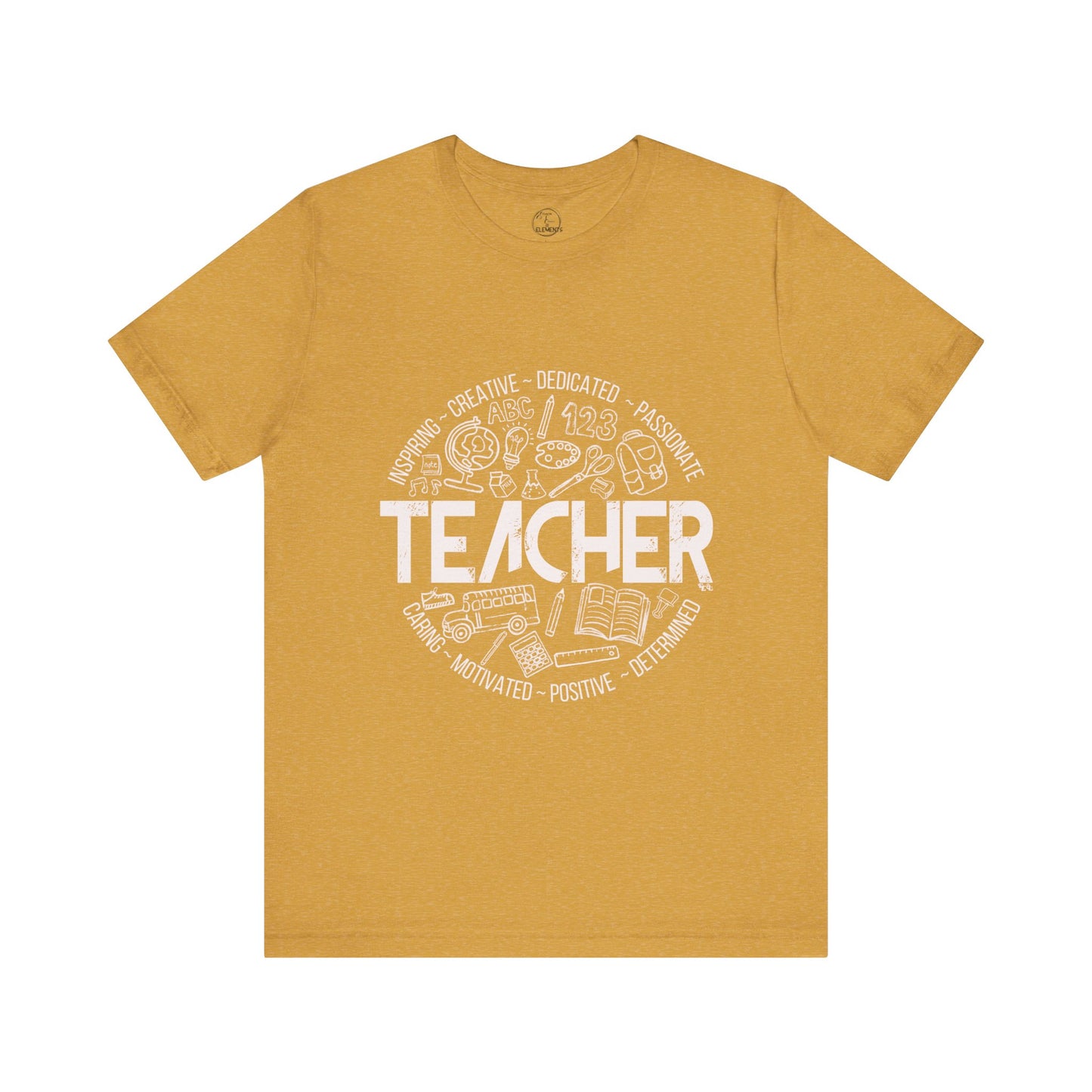 Edgy Teacher Doodles Tee