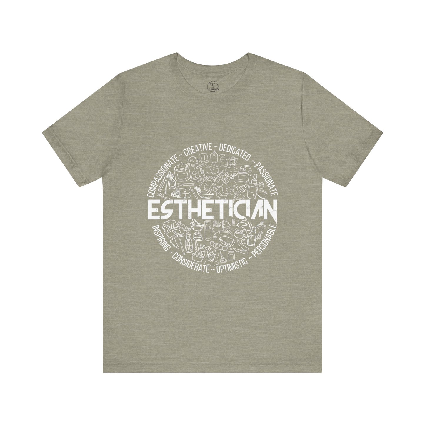 Edgy Esthetician Doodles Tee