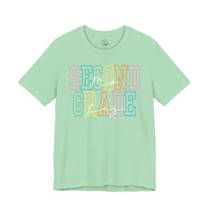 Personalized Second Grade Tees- Liz