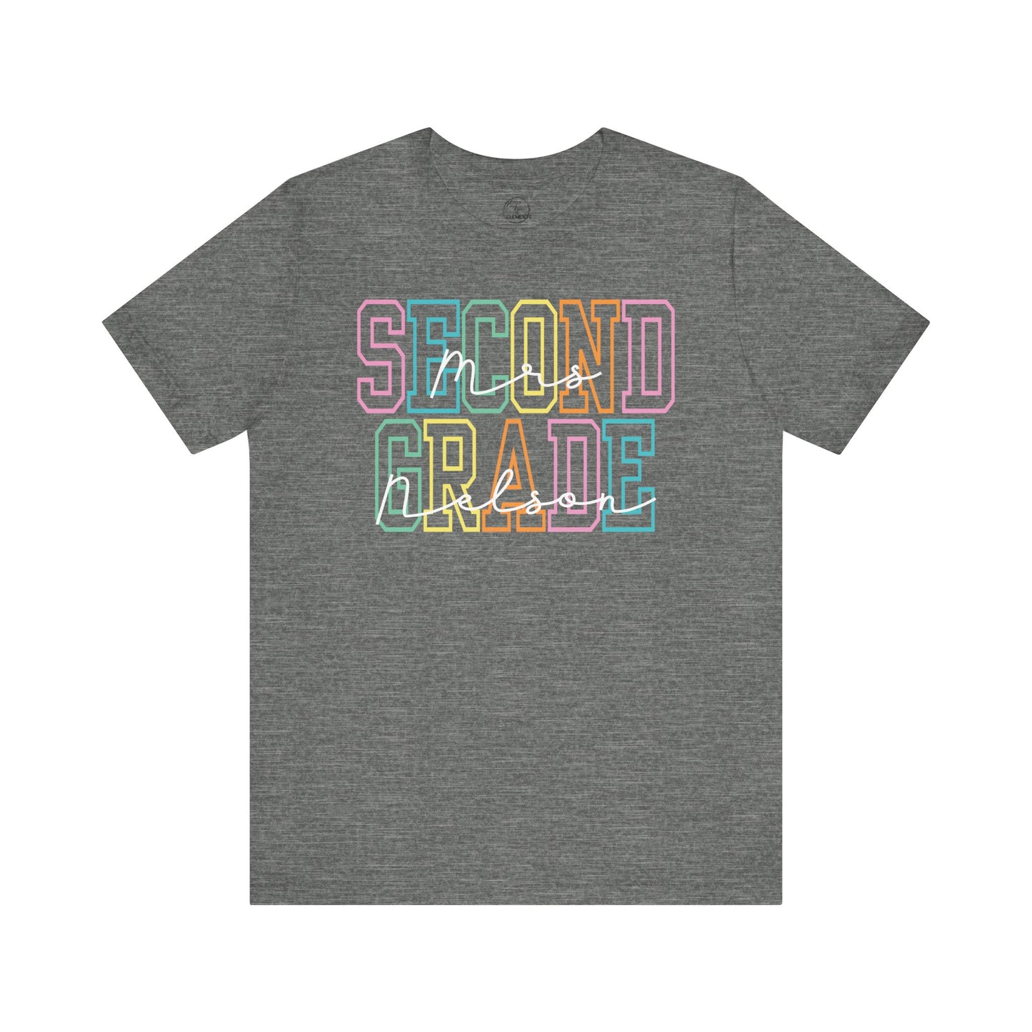 Personalized Second Grade Tees- Nelson