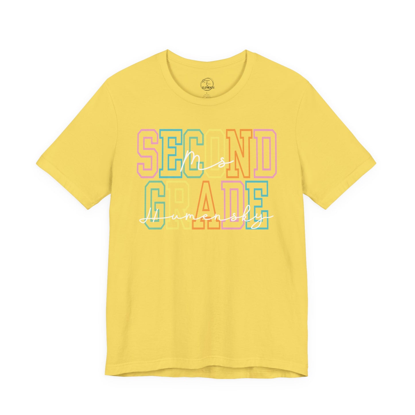 Personalized Second Grade Tees- Humensky