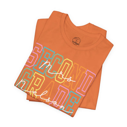 Personalized Second Grade Tees- Nelson