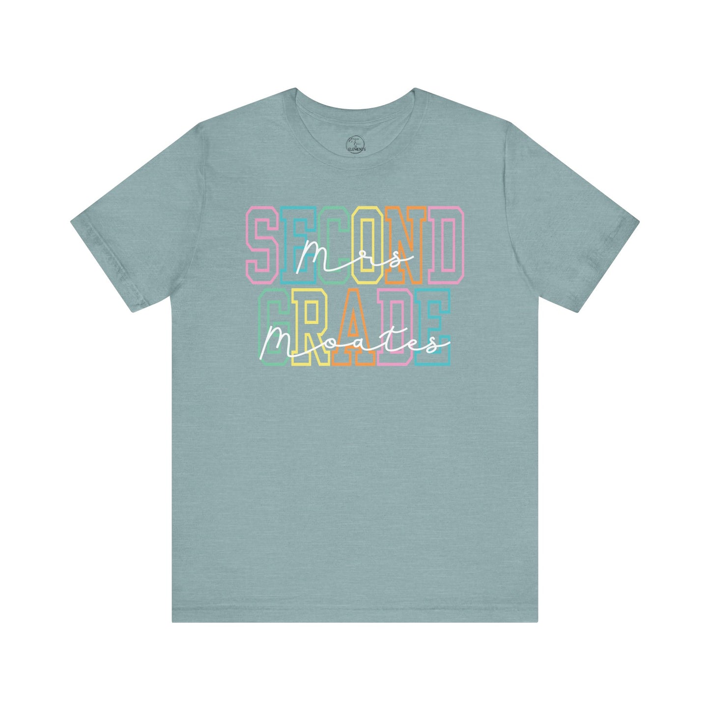 Personalized Second Grade Tees- Moates
