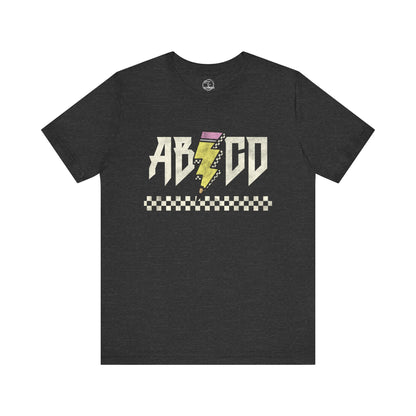 Edgy ABCD Educational Tee