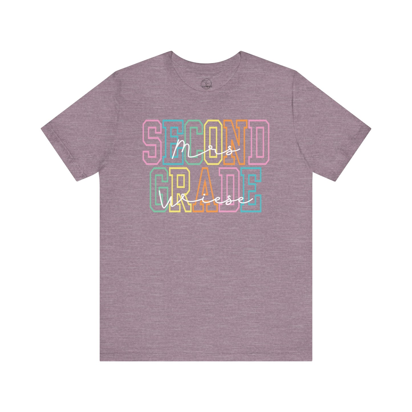Personalized Second Grade Tees- Wiese