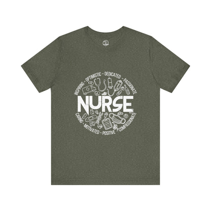 Edgy Nurse Doodles Tee