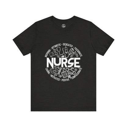 Edgy Nurse Doodles Tee