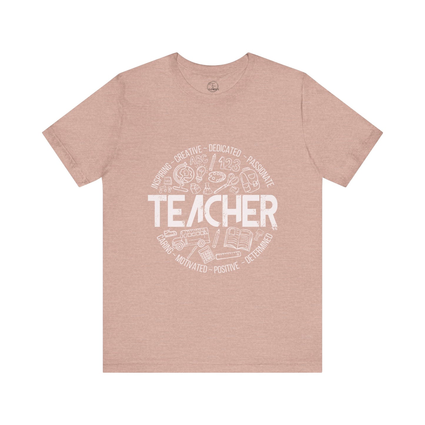 Edgy Teacher Doodles Tee