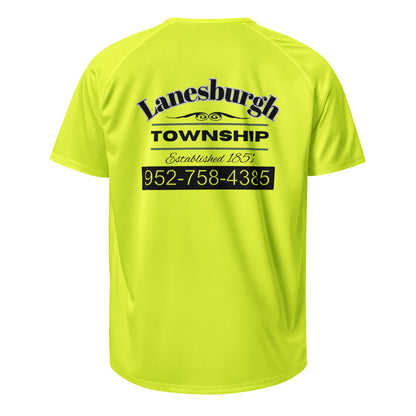 Lanesburgh Township Sports Jersey Neon Yellow