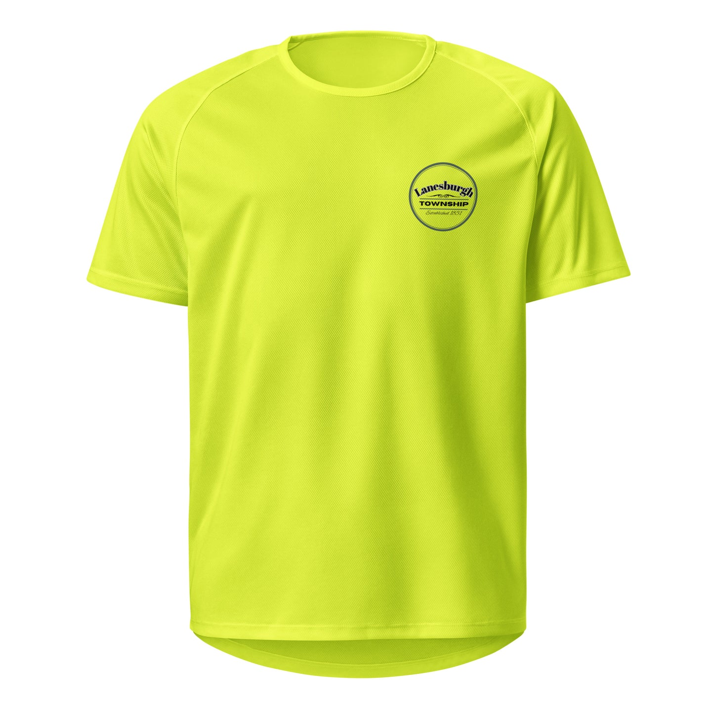 Lanesburgh Township Sports Jersey Neon Yellow